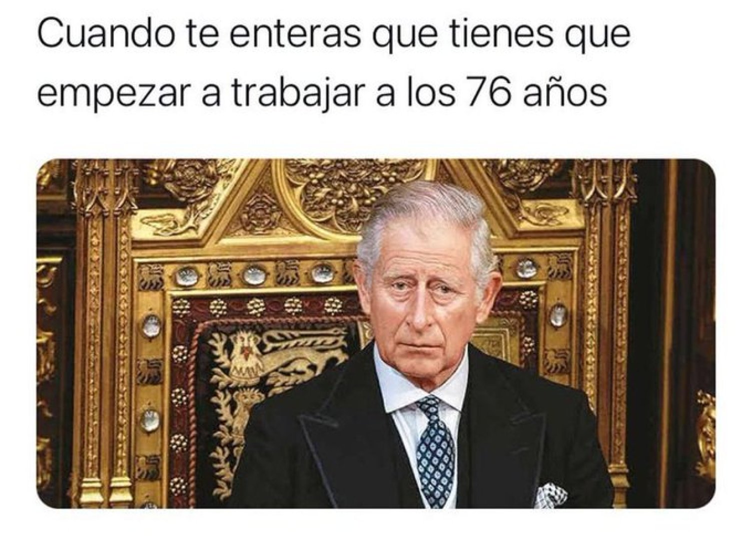 Carlos III se entera que tendrá que ser Rey