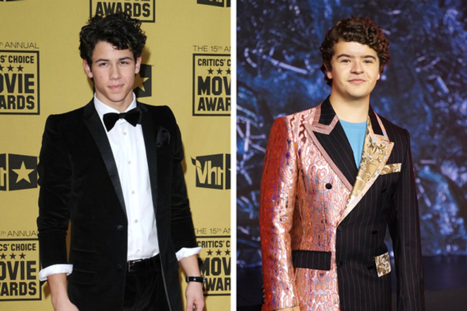 Nick Jonas y Gaten Matarazzo