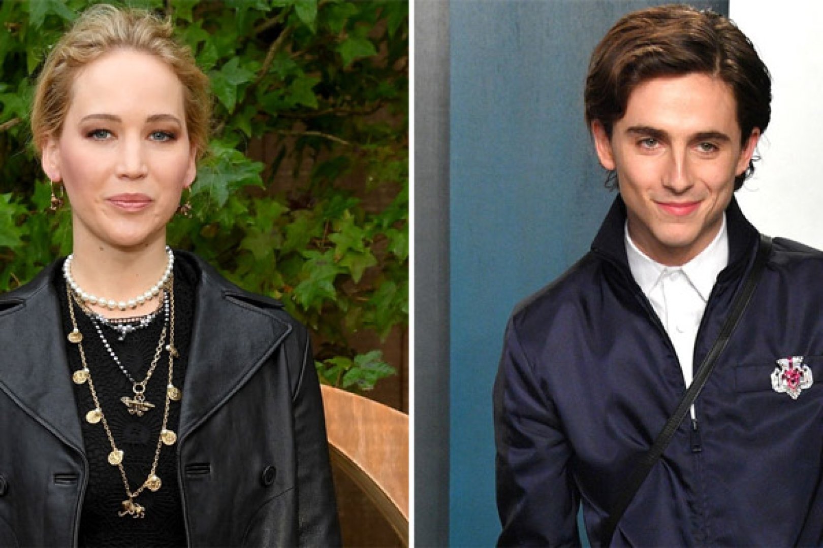 Jennifer Lawrence y Timothée Chalamet