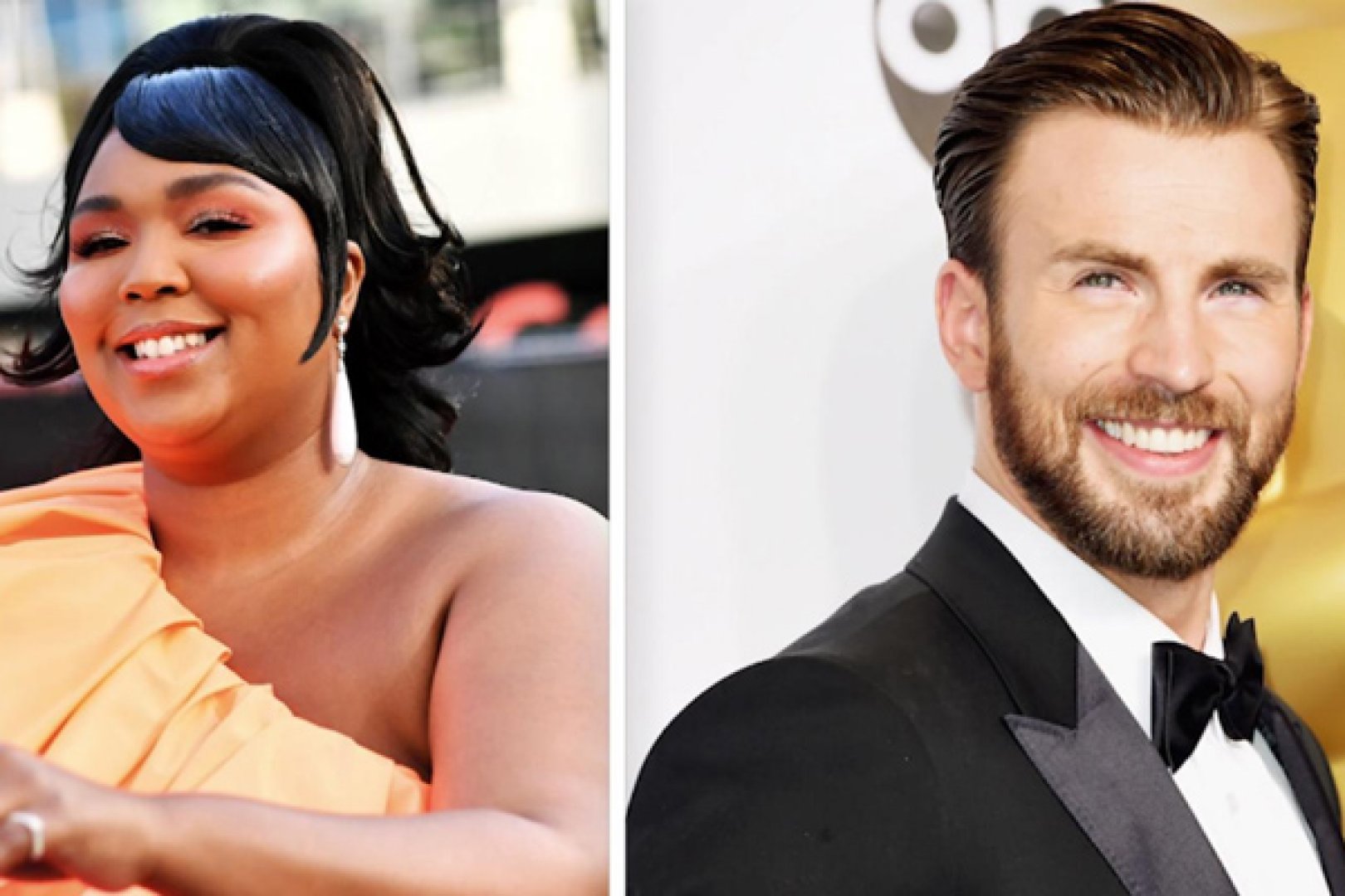 Lizzo y Chris Evans